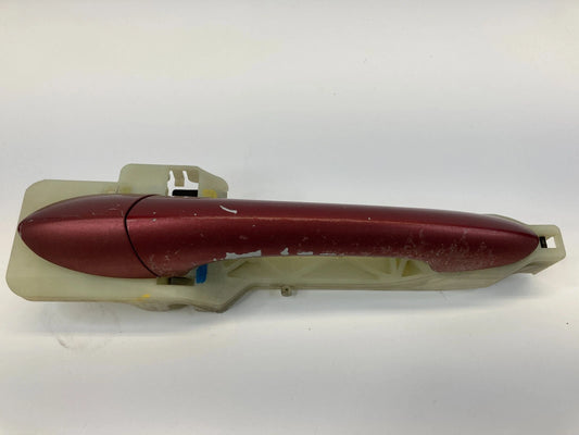 2011-2014 HYUNDAI SONATA GLS REAR LEFT EXTERIOR OUTER DOOR HANDLE RED OEM