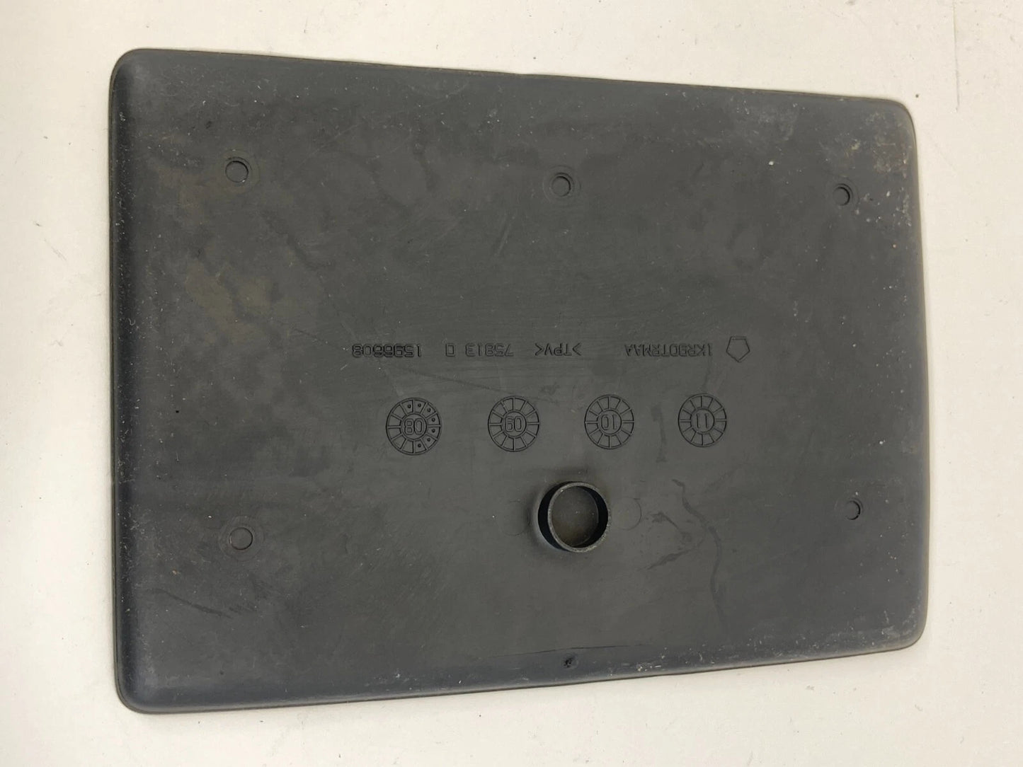 09-14 VOLKSWAGEN ROUTAN FLOOR CENTER CONSOLE RUBBER MAT INSERT 1KR90TRMAA OEM