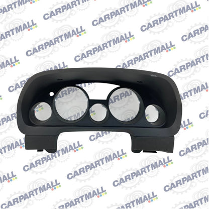 07-12 GMC ACADIA SPEEDOMETER INSTRUMENT CLUSTER BEZEL TRIM COVER OEM 25854747
