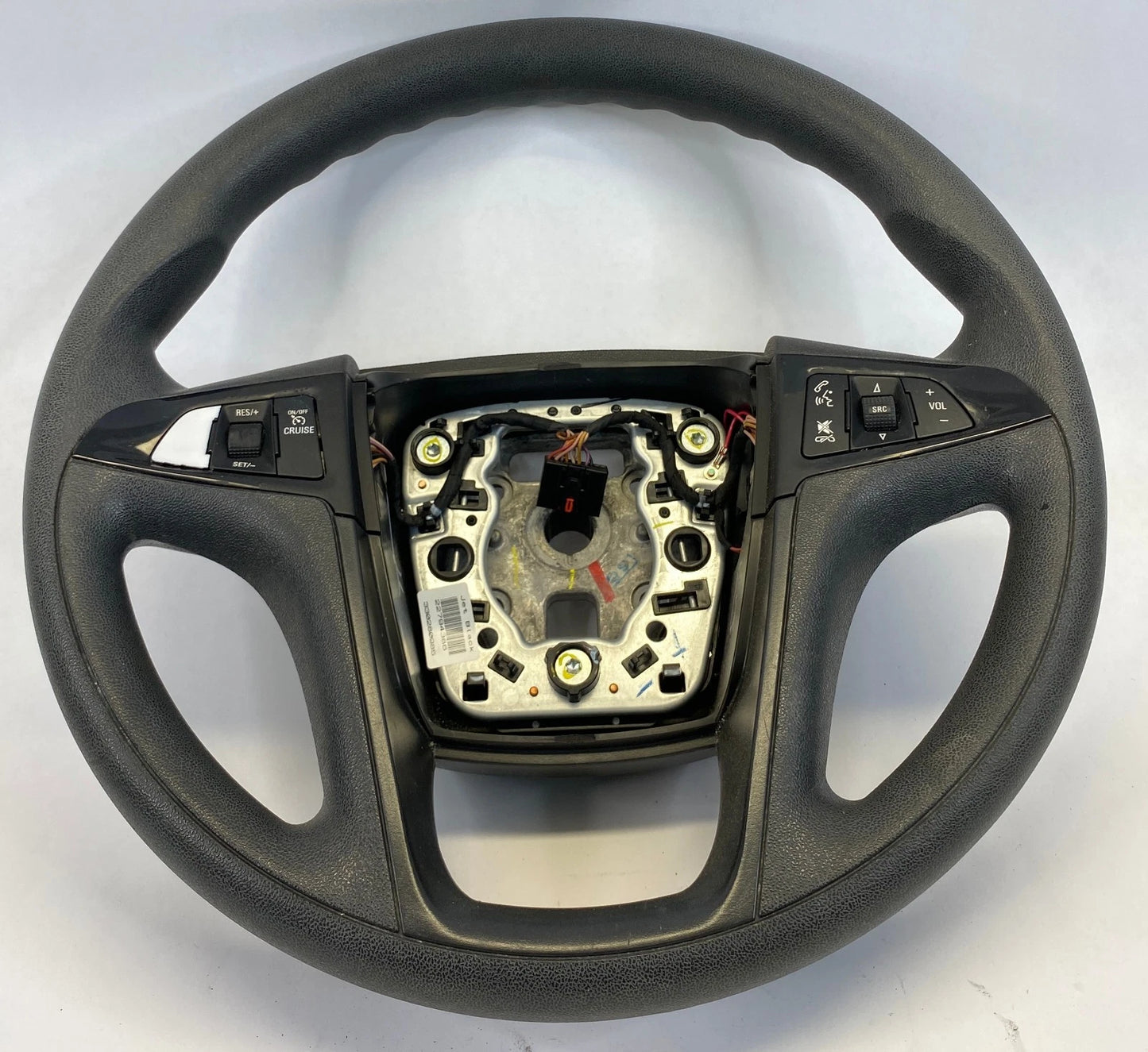2010 2011 CHEVROLET EQUINOX BLACK STEERING WHEEL WITH AUDIO CRUISE OEM 22794386