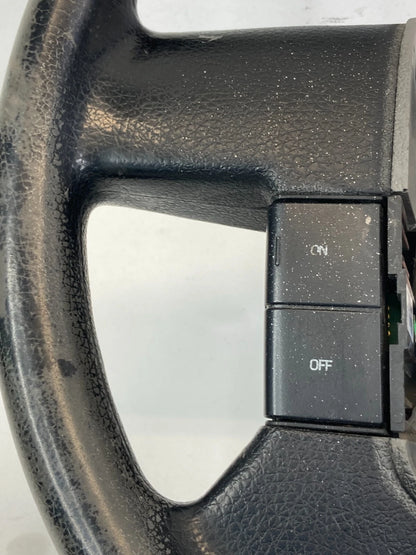 04-08 FORD F-150 STEERING WHEEL W/ CRUISE CONTROL BUTTONS BLACK 8L343600CA32NC