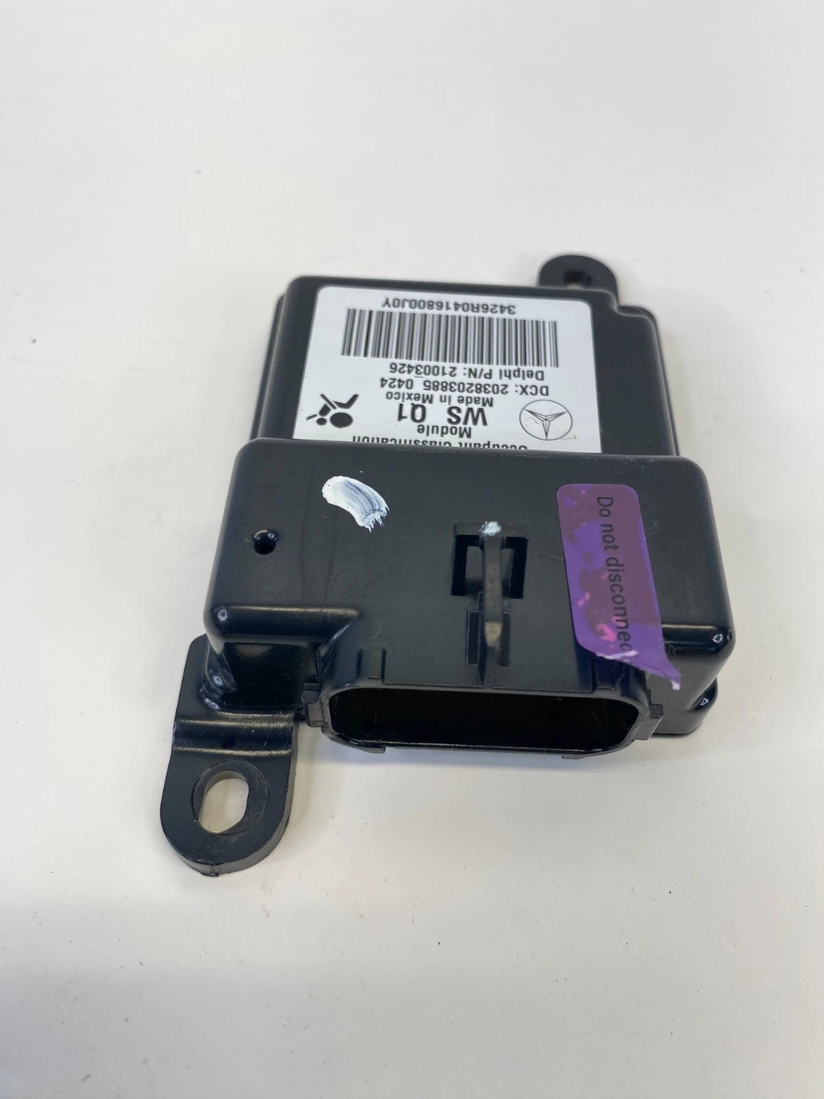 2005-2007 MERCEDES C230 PASSENGER SEAT OCCUPANT MODULE UNIT 2038203885 OEM