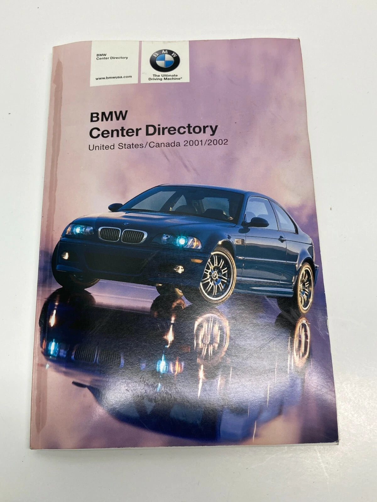 2002 02 BMW 745I OWNER'S MANUAL & QUICK REFERENCE CARD W/ CASE SET OEM