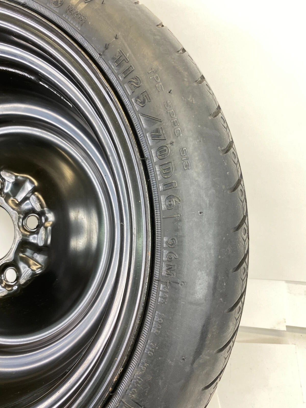 2002-2012 MITSUBISHI GALANT EMERGENCY SPARE TIRE COMPACT DONUT T125/70D16 16"