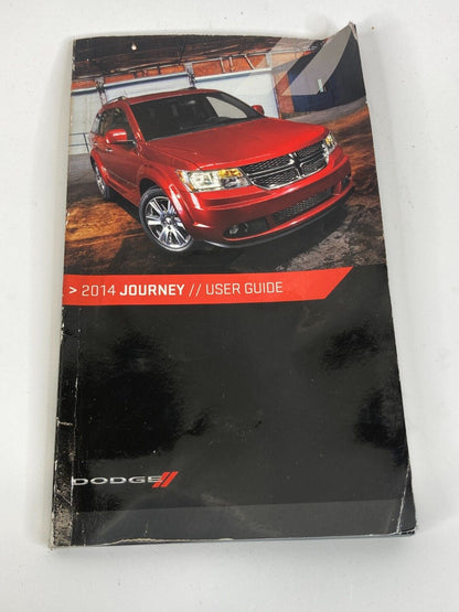 2014 Dodge Journey SXT 3.6L V6 Owner's Owners Manual Guide Book W/ Case OEM