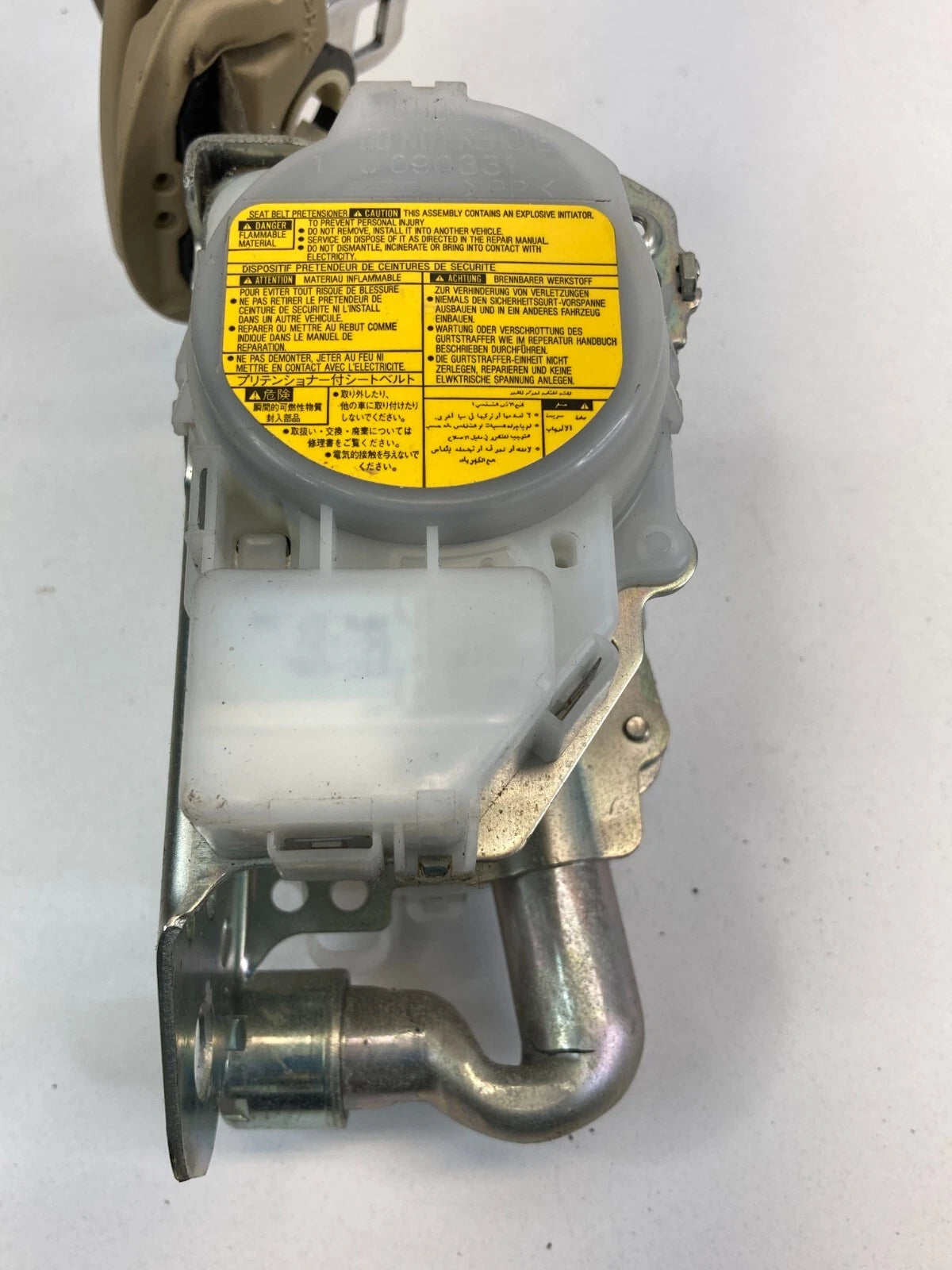2006 LEXUS IS250 IS350 FRONT RIGHT SIDE SEAT BELT RETRACTOR ASSEMBLY 7M7910P OEM
