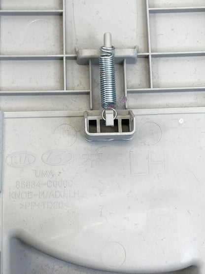 16-20 KIA SORENTO LEFT UPPER B-PILLAR TRIM PANEL DRIVER SIDE 85833-C6000BGA OEM