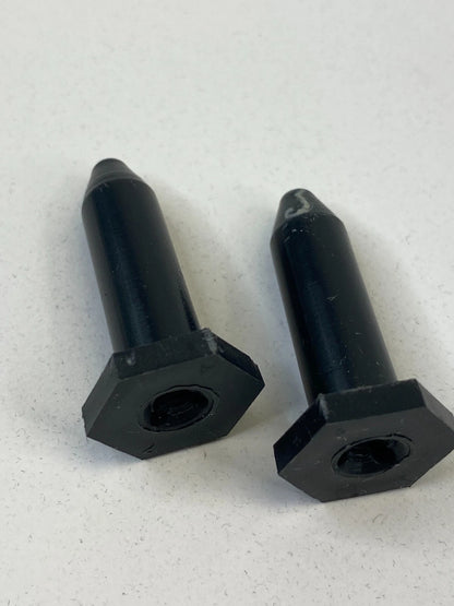 00 01 BUICK LESABRE RADIO VOLUME KNOB BUTTONS & SUPPORT BRACKETS MOUNT SET OEM
