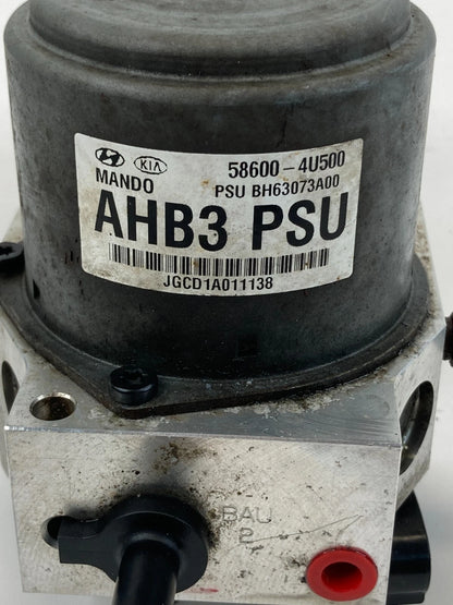 2014-2016 KIA OPTIMA 2.4L HYBRID FWD ABS ANTI LOCK BRAKE PUMP MODULE 58600-4U500
