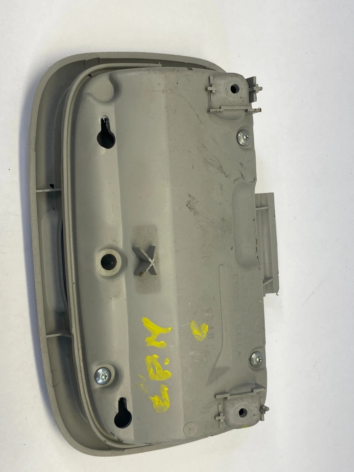 2004-2010 TOYOTA SIENNA OVERHEAD ROOF CONSOLE SUNGLASSES HOLDER GRAY OEM