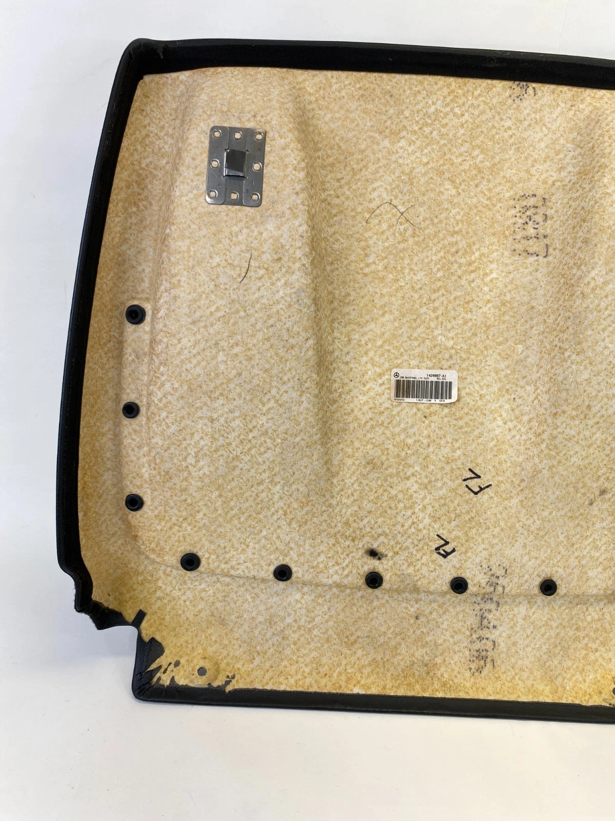 2007-2012 MERCEDES-BENZ GL450 FRONT LEFT DRIVER SEAT BACK COVER PANEL OEM