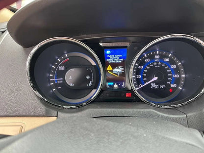 12-15 HYUNDAI SONATA HYBRID 2.4L DASH CLUSTER SPEEDOMETER GAUGES 125K MILES OEM
