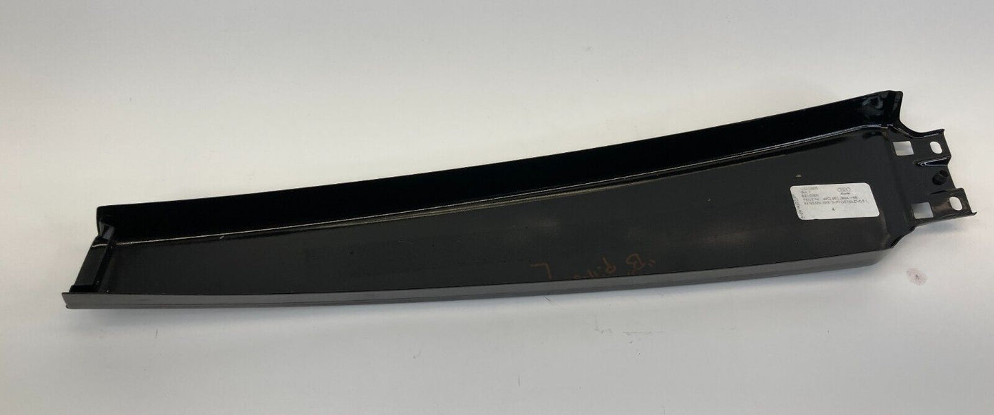 05-11 Audi A6 Quattro Left B Pillar Exterior Door Applique Molding 4F0853289A