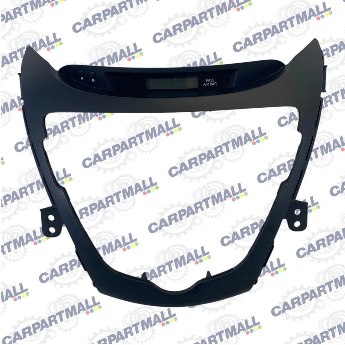 2011-2013 HYUNDAI ELANTRA DASH CLOCK DIGITAL W/ RADIO BEZEL TRIM 94510-3X000 OEM
