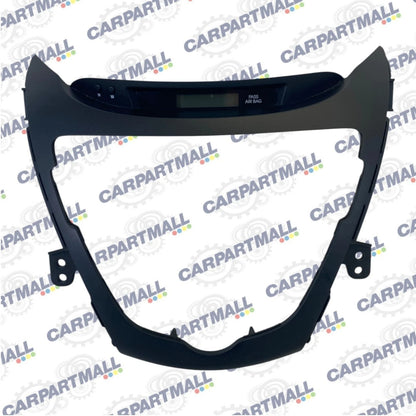 2011-2013 HYUNDAI ELANTRA DASH CLOCK DIGITAL W/ RADIO BEZEL TRIM 94510-3X000 OEM