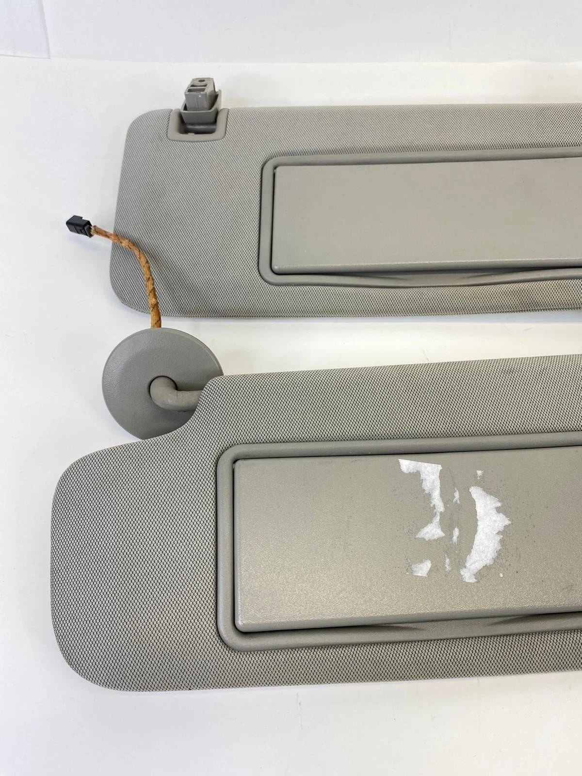 13-19 CADILLAC ATS CTS SDN SUNVISOR SUN VISOR LH RH SET W/ CLIPS OEM