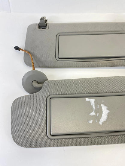 13-19 CADILLAC ATS CTS SDN SUNVISOR SUN VISOR LH RH SET W/ CLIPS OEM