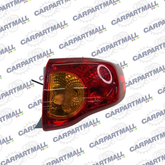 09 10 Toyota Corolla Right Tail Lamp Taillight Outer Quarter Aftermarket TYC