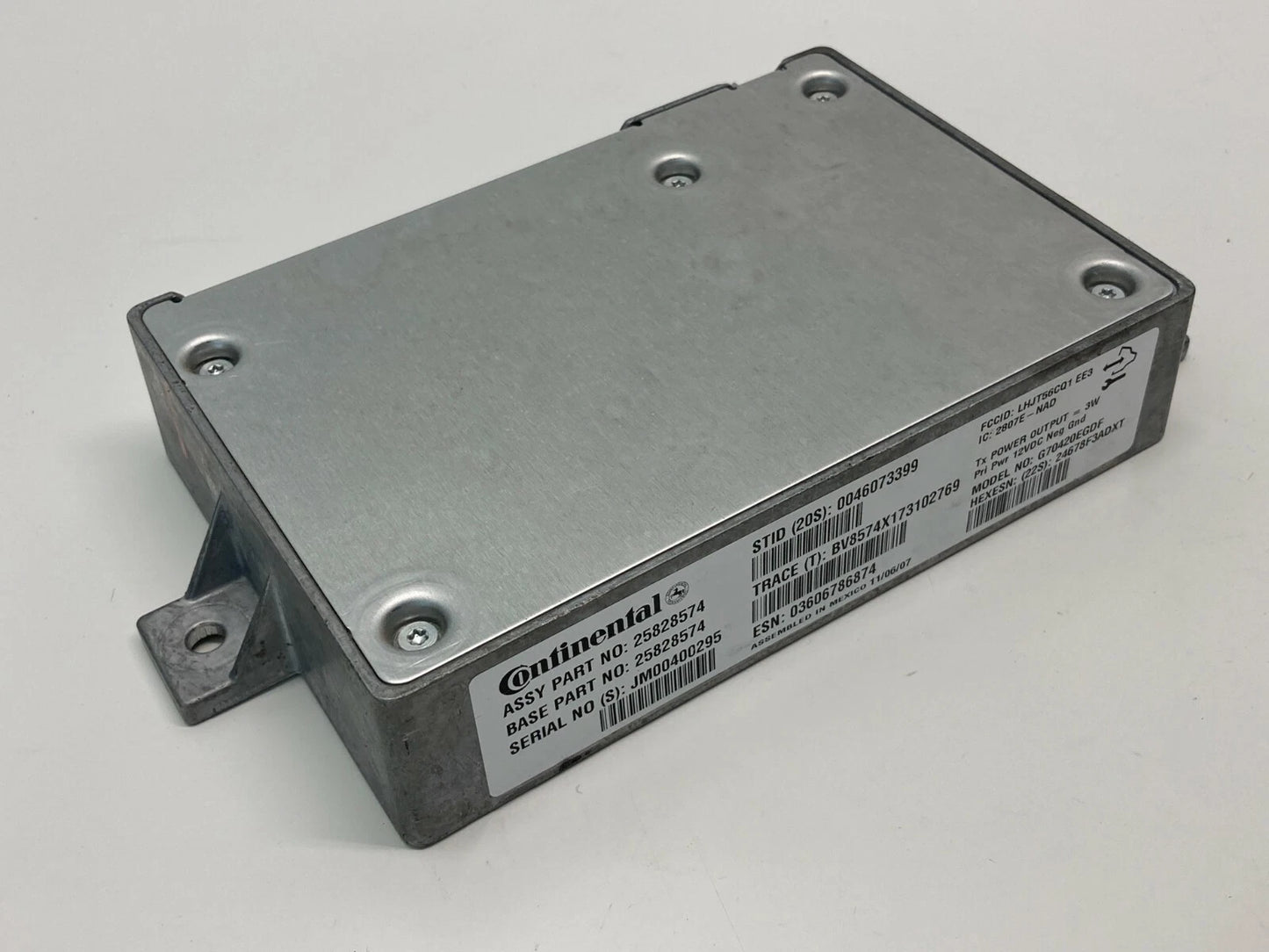 07-08 CHEVROLET EQUINOX ON STAR COMMUNICATION COMPUTER CONTROL MODULE 25828574