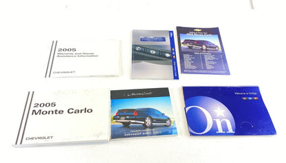 2005 CHEVROLET MONTE CARLO OWNERS MANUAL WARRANTY ASSISTANCE INFORMATION GUIDE