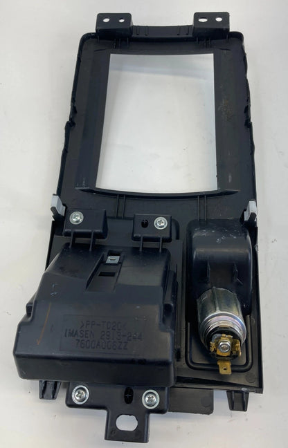 2008-2017 MITSUBISHI LANCER CENTER CONSOLE SHIFTER PLATE COVER TRIM BEZEL OEM