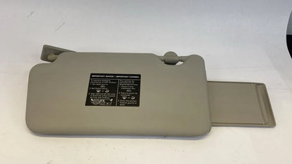 2014 2015 14 15 NISSAN VERSA NOTE LEFT DRIVER SIDE SUN VISOR SUNVISOR GRAY OEM
