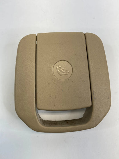 2006 BMW 330I SEDAN CHILD SEAT TETHER LATCH COVER FLAP TRIM PANEL 711867306 OEM