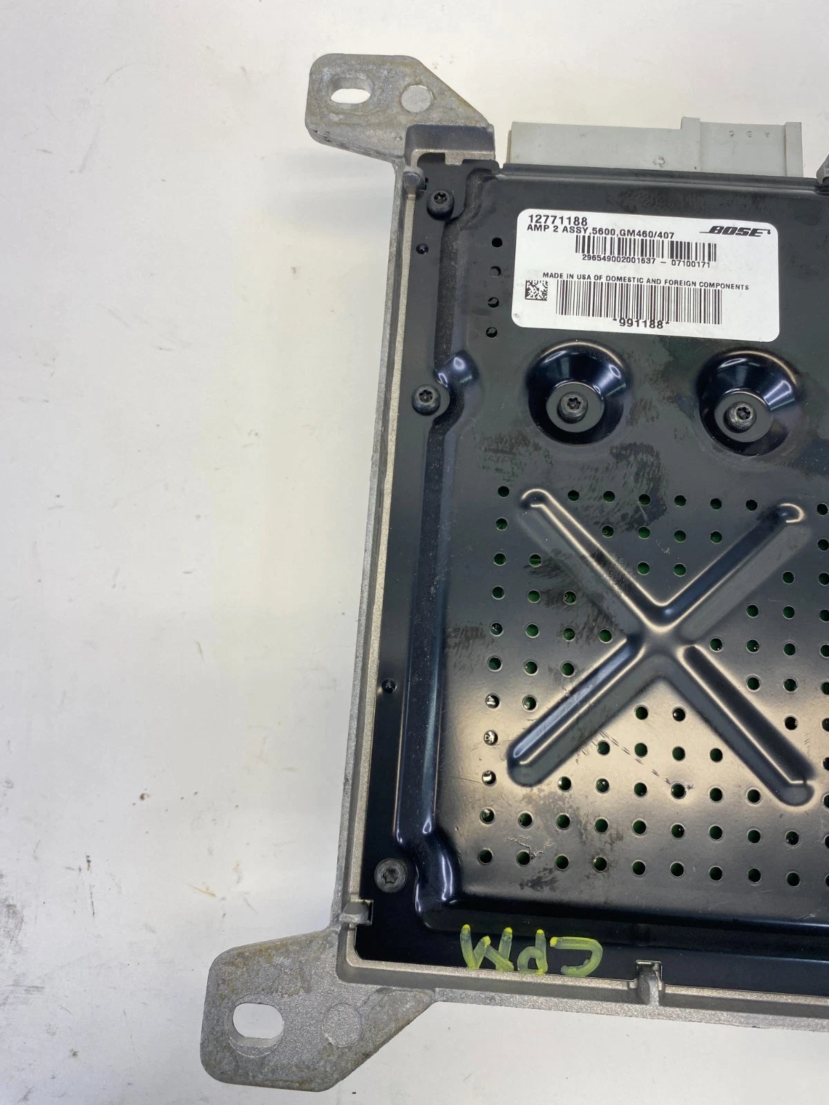 2007-2011 SAAB 9-3 SEDAN BOSE STEREO AUDIO AMPLIFIER AMP MODULE OEM 12771188