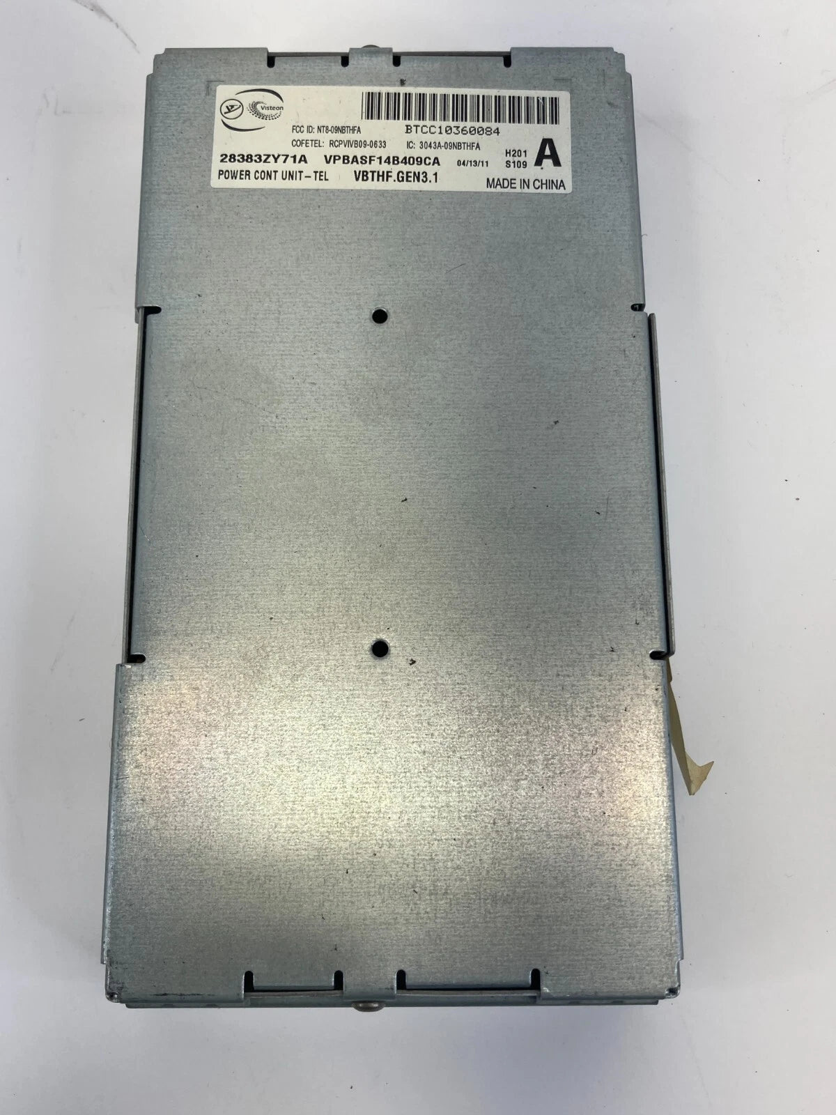 2011-2013 NISSAN MAXIMA BLUETOOTH COMMUNICATION CONTROL MODULE 28383ZY71A OEM