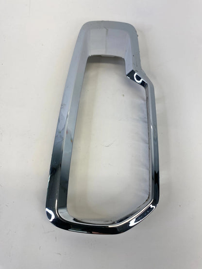 07-17 CHEVY EQUINOX CENTER CONSOLE GEAR SHIFTER BEZEL TRIM CHROME 20885260 OEM