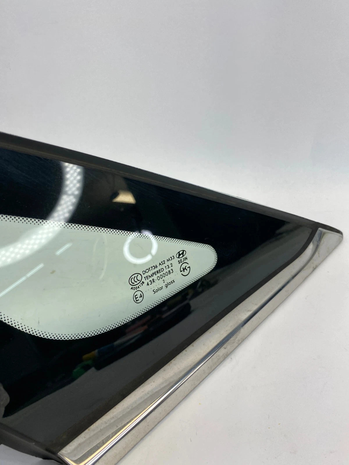 2011-2015 HYUNDAI SONATA QUARTER WINDOW GLASS REAR LEFT OEM FACTORY 87810-3S000