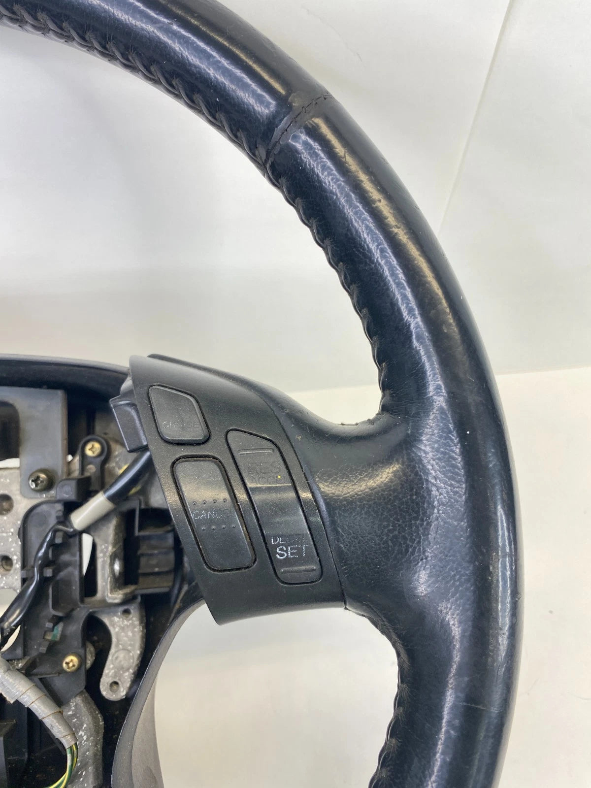2003-2007 HONDA ACCORD STEERING WHEEL W/ CRUISE AUDIO CONTROL TRIM SWITCHES OEM