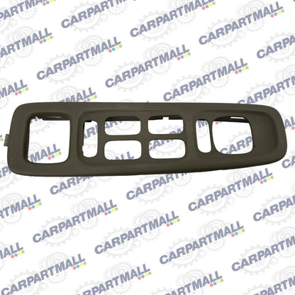 2000-2005 CADILLAC DEVILLE SEDAN FRONT LEFT DOOR MASTER WINDOW SWITCH BEZEL OEM