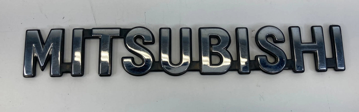07-12 MITSUBISHI GALANT SEDAN REAR TRUNK LID EMBLEM LOGO LETTER BADGE CHROME