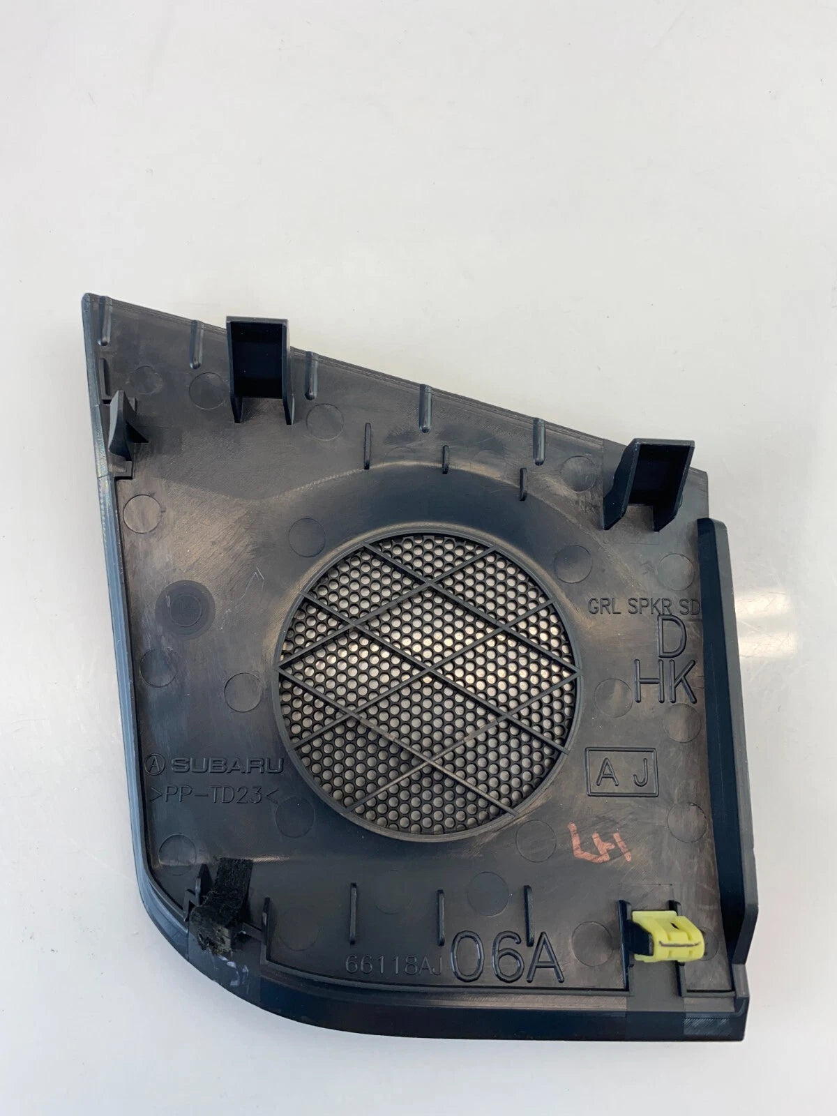 2010-2014 SUBARU LEGACY FRONT LEFT SPEAKER GRILLE COVER TRIM OEM 66118AJ06A