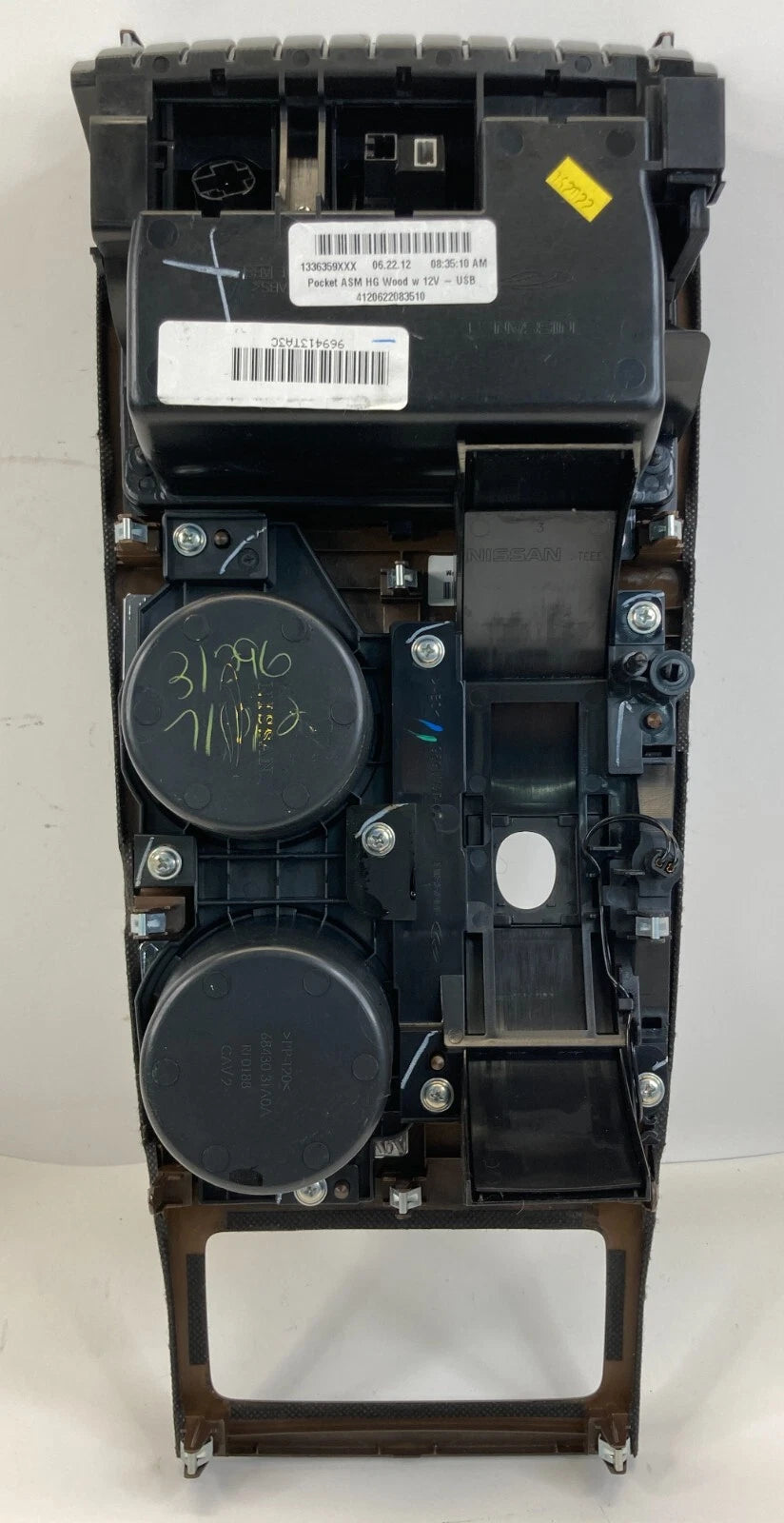 2013 2014 NISSAN ALTIMA CENTER CONSOLE CUP HOLDER SHIFTER BEZEL STORAGE OEM