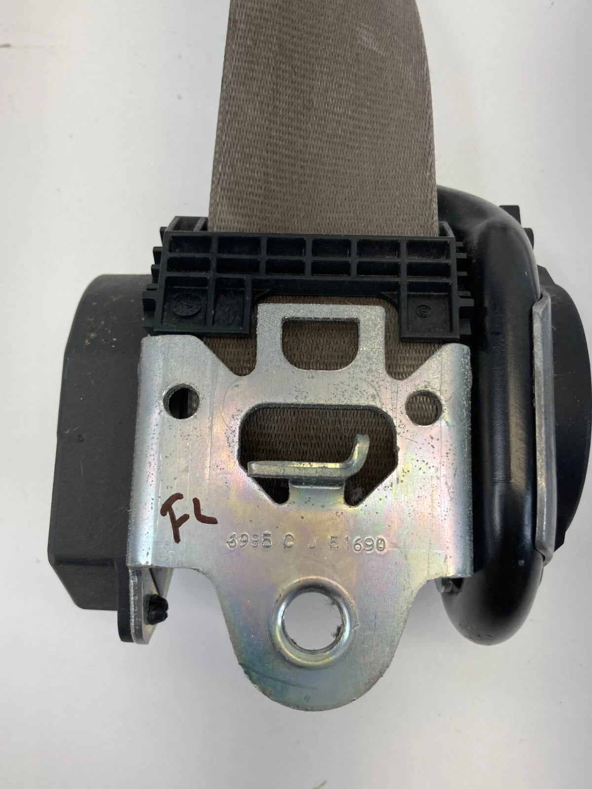 2006-2011 AUDI A6 QUATTRO FRONT LEFT DRIVER SIDE SEAT BELT RETRACTOR 605404600