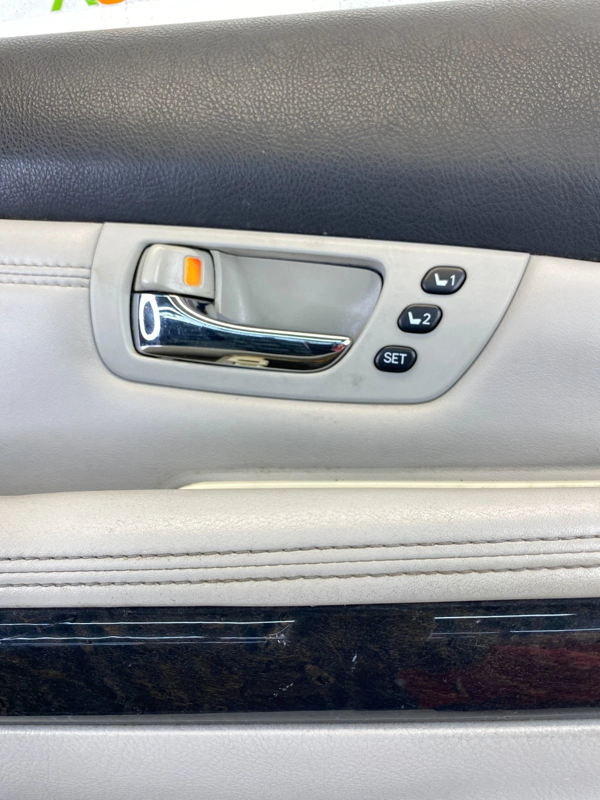2007-2009 LEXUS RX350 FRONT LEFT DRIVER DOOR INTERIOR PANEL BEZEL TRIM OEM