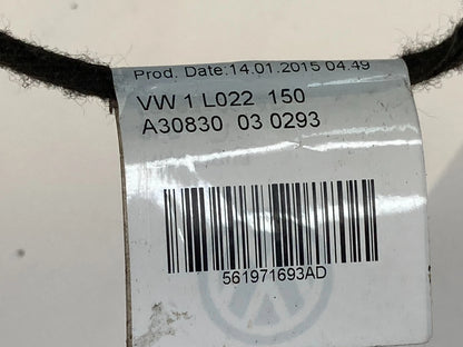 2012-2015 VOLKSWAGEN PASSAT REAR LEFT SIDE DOOR HARNESS WIRE WIRING 561971693AD
