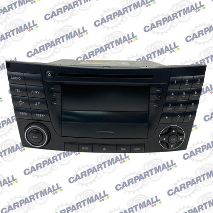 2003 Mercedes-Benz E500 Sterio AM/FM Radio CD Cassete Player 2118271242 OEM