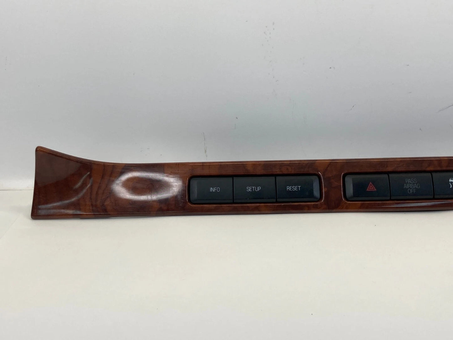 2009-2012 FORD FLEX RIGHT DASH WOOD GRAIN TRIM W/ SWITCHES 8A83-74045C38 OEM