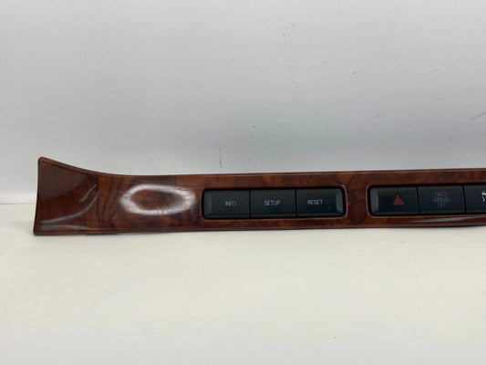 2009-2012 FORD FLEX RIGHT DASH WOOD GRAIN TRIM W/ SWITCHES 8A83-74045C38 OEM