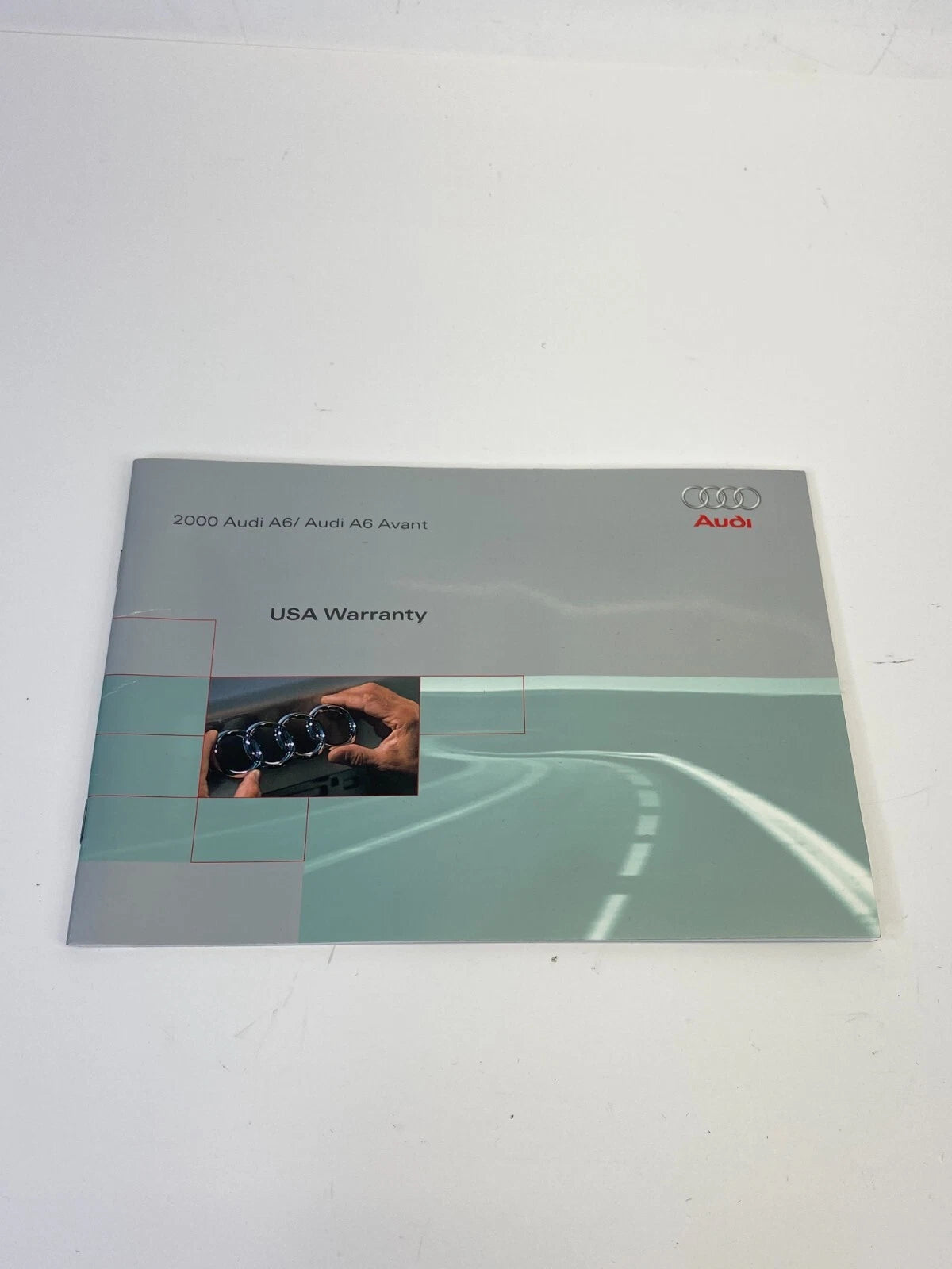2000 AUDI A6 OWNERS MANUAL QUICK REFERENCE GUIDE BOOK SET W/ CASE OEM