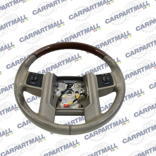 2007-2014 FORD EXPEDITION STEERING WHEEL W/ AUDIO & CRUISE CONTROL SWITCH OEM