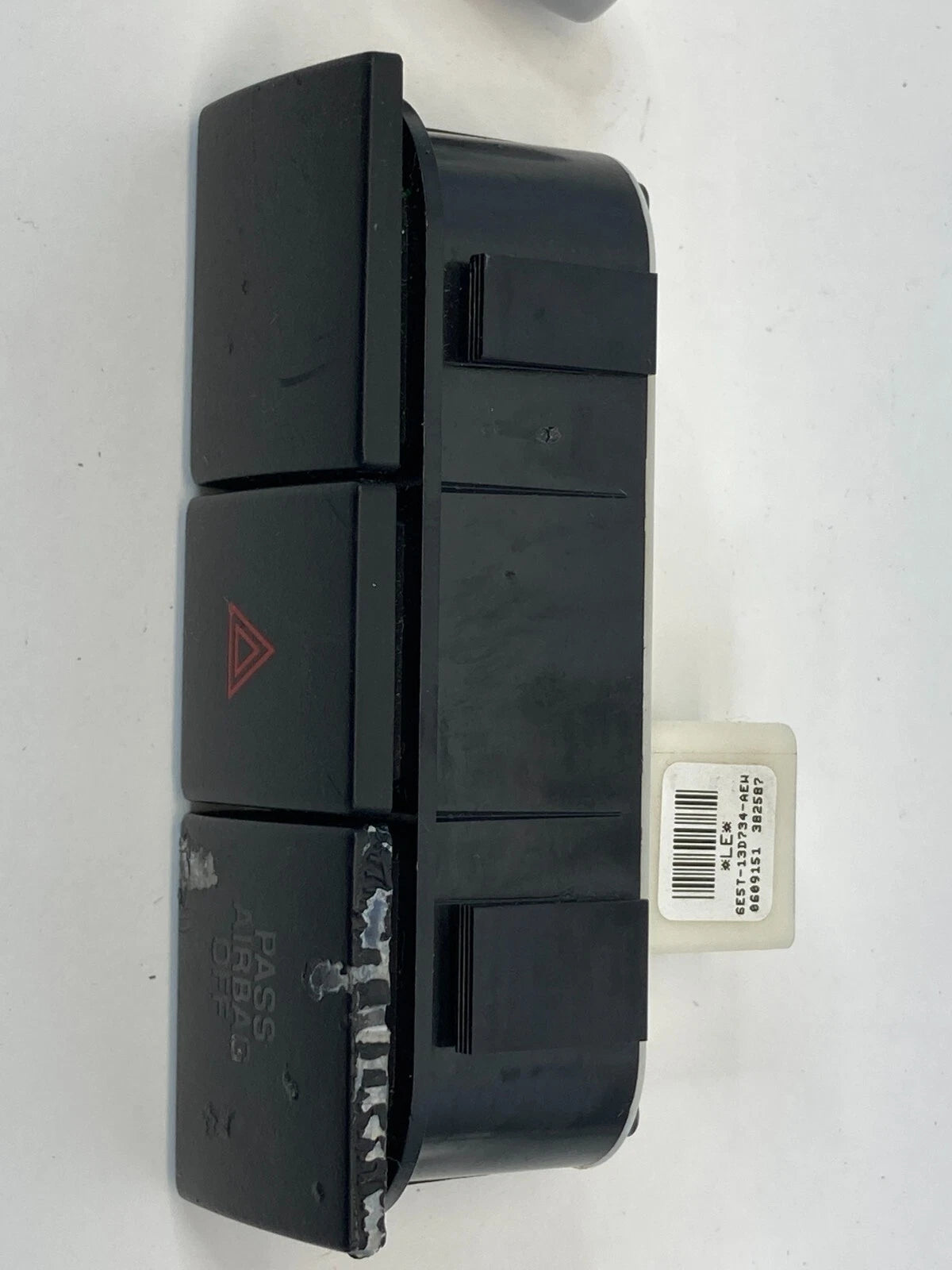 06-09 FORD FUSION 06-09 MILAN EMERGENCY HAZARD LIGHT CONTROL 6E5T13D734AEW