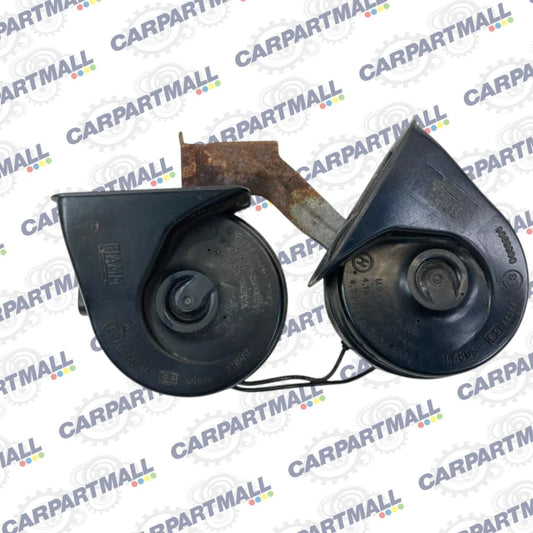 2005-2009 SAAB 9-7X 97X HIGH & LOW NOTE PITCH HORN ALARM SIREN PAIR SET OEM