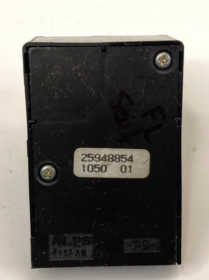 2009-2012 GMC ACADIA FRONT LEFT SIDE SEAT LUMBAR CONTROL SWITCH 25948854 OEM