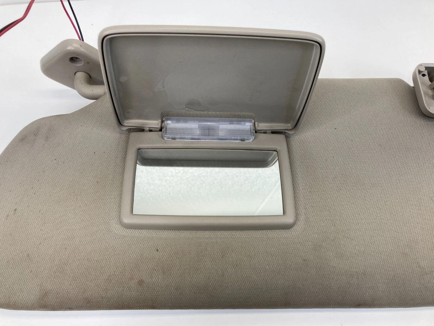 2009-2012 FORD FLEX LEFT & RIGHT SIDE SUN VISOR SHADE SET PAIR W/ MIRROR OEM