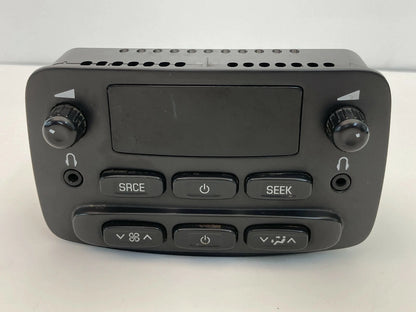 2004-2007 BUICK RAINIER REAR AC HEATER TEMP CLIMATE CONTROL SWITCH UNIT 15082687