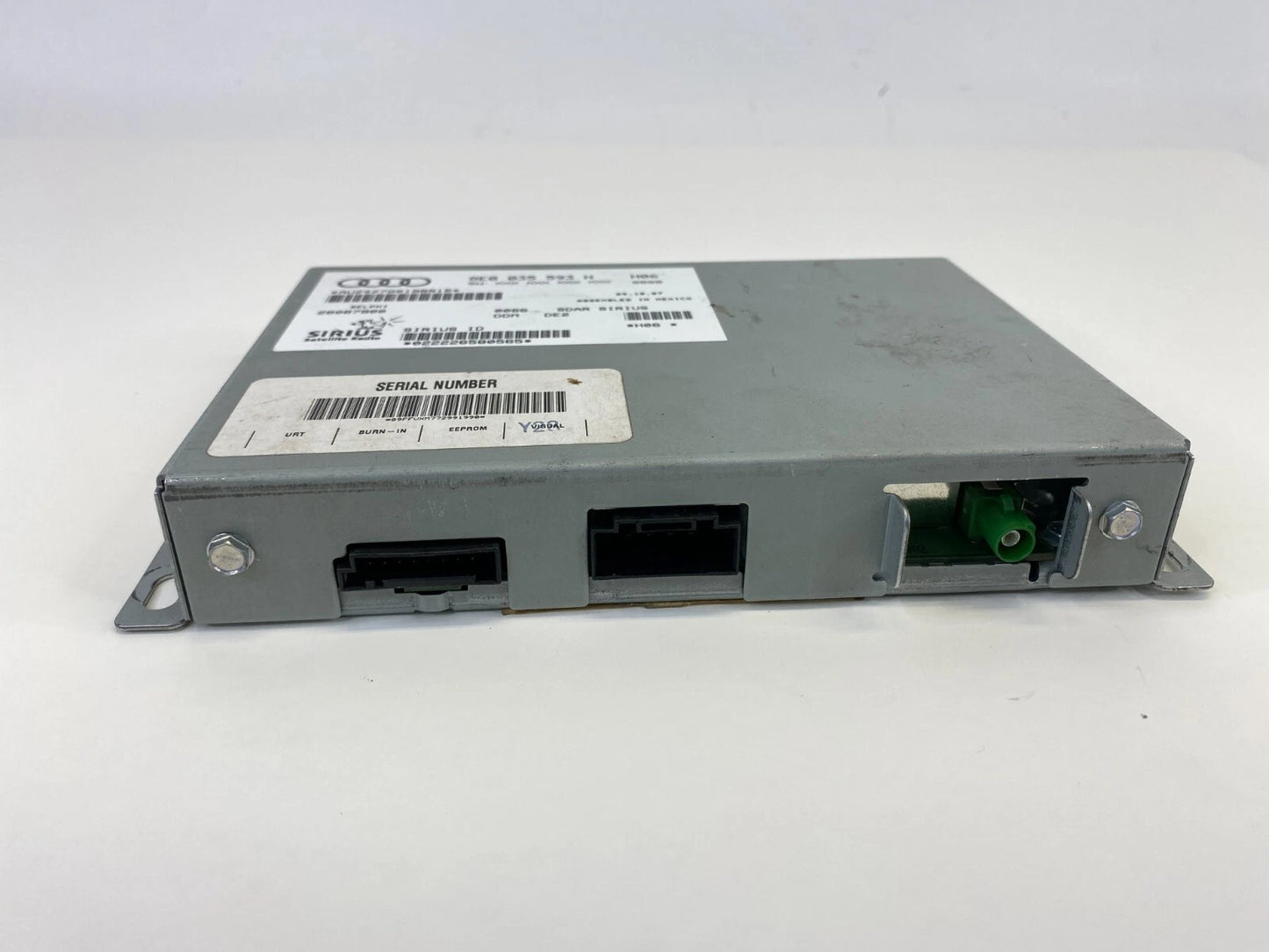 2007-2008 AUDI A4 QUATTRO SIRIUS SATELLITE RADIO MODULE 8E0-035-593H OEM